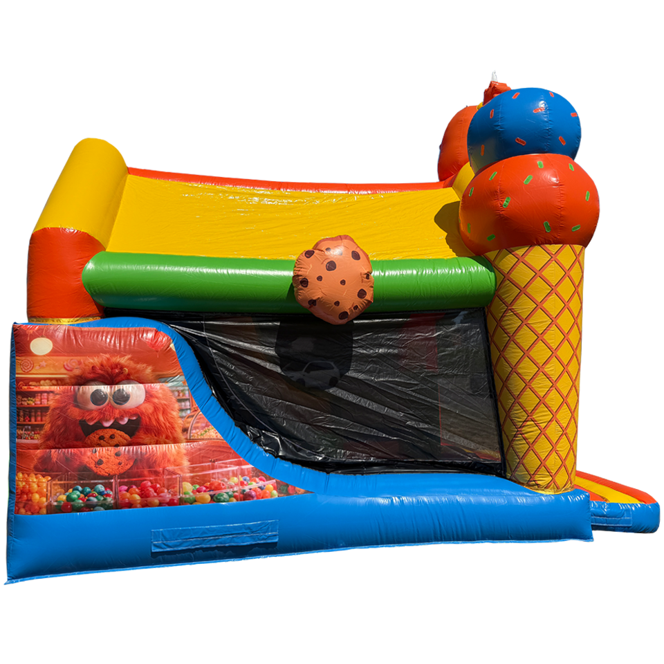 Inslide Maxi 3D Cookie Monster Orange