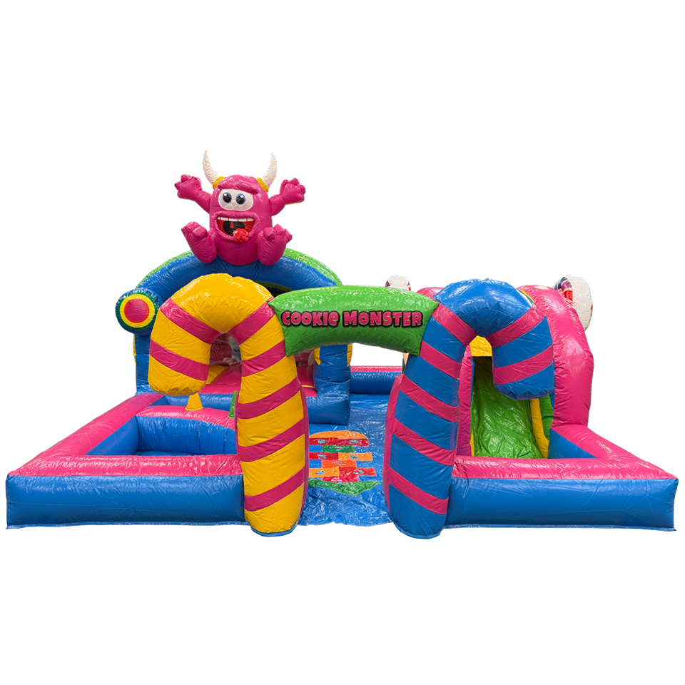 Kids Zone Cookie Monster Fuchsia