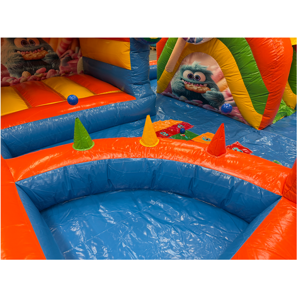 Kids Zone Cookie Monster Orange