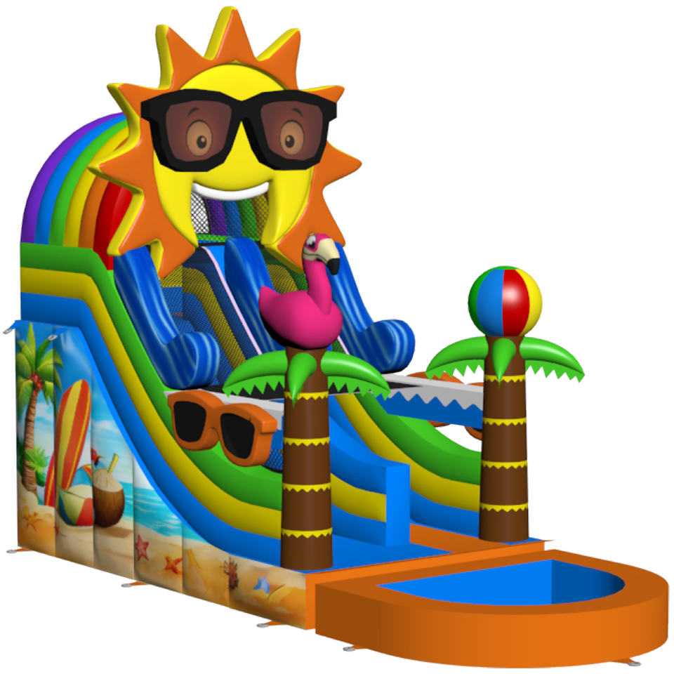 Small Slide Sunny Vibes