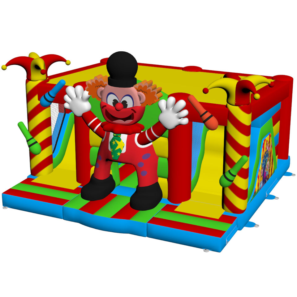 Multiplay Maxi 2 Slides Clown