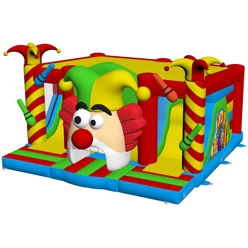 Multiplay Maxi 2 Slides Clown Head