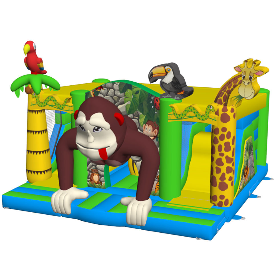 Multiplay Maxi 2 Slides Gorilla