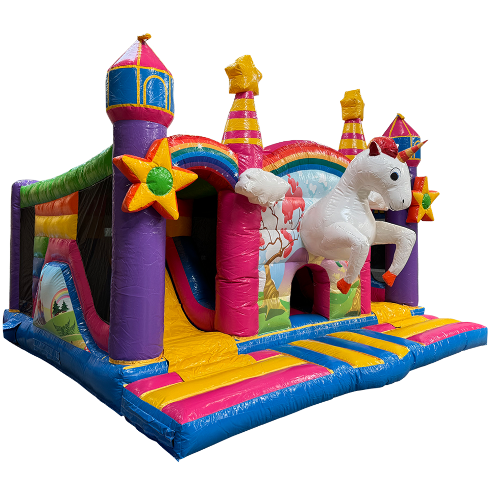 Multiplay Maxi 2 Slides Unicorn