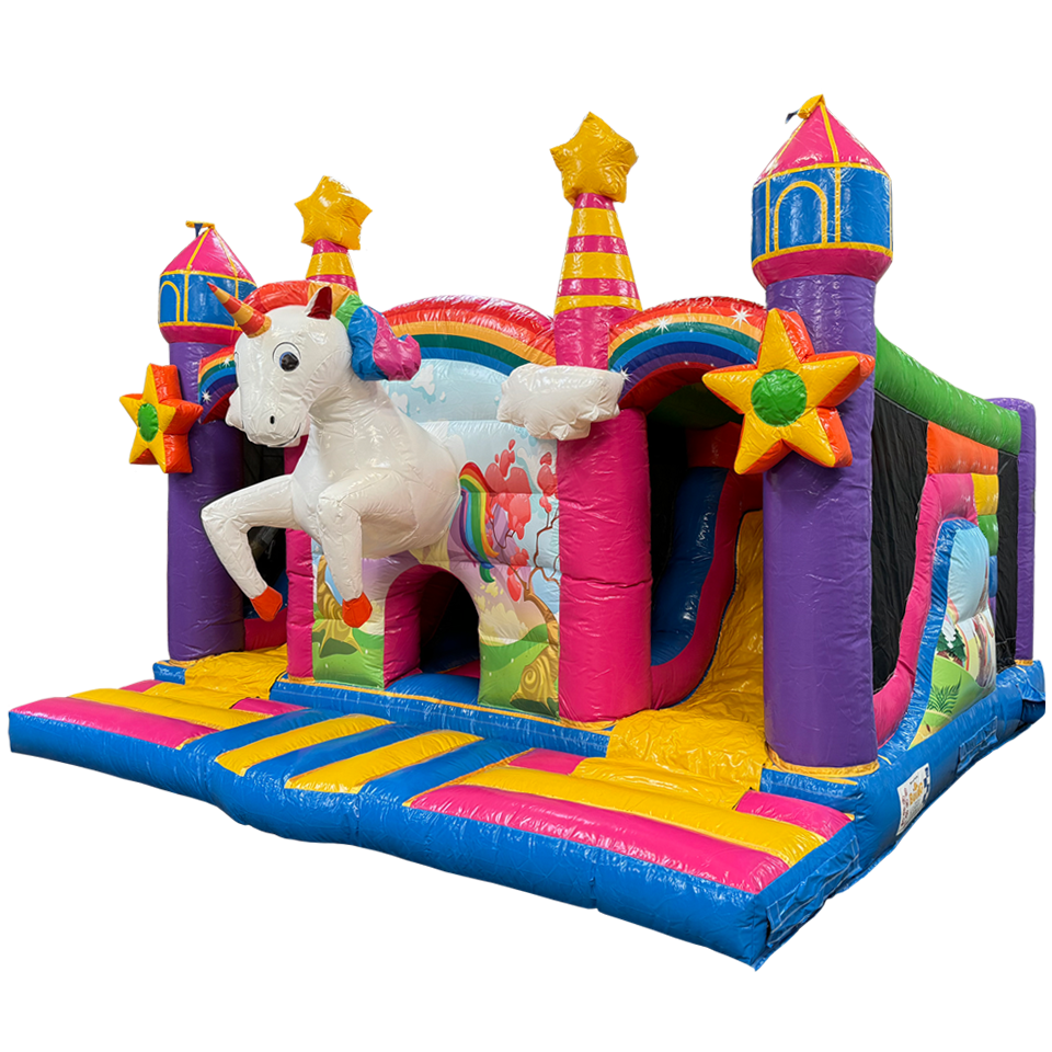 Multiplay Maxi 2 Slides Unicorn