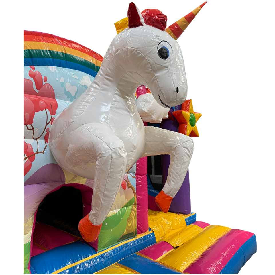 Multiplay Maxi 2 Slides Unicorn