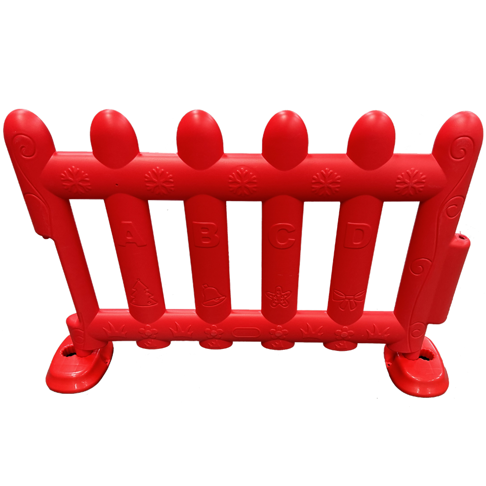 Plastic Fences Red
