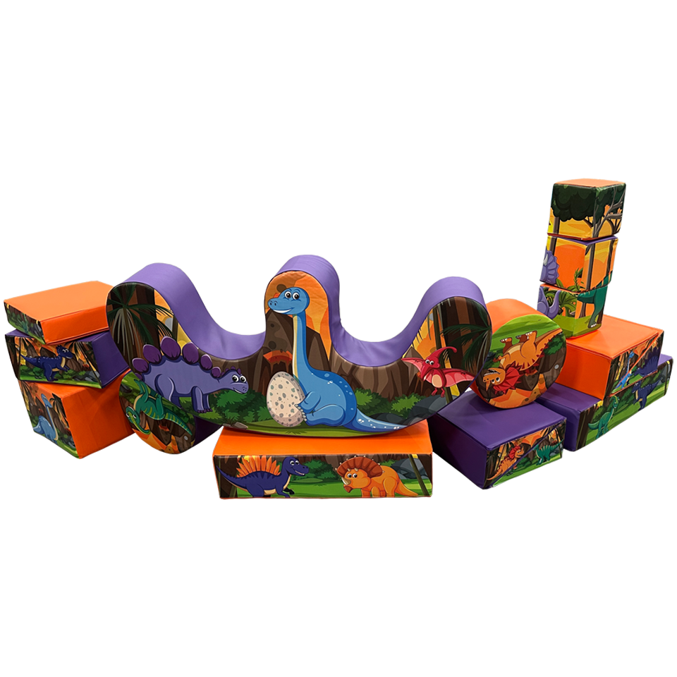 Zestaw Soft Play Dinozaur