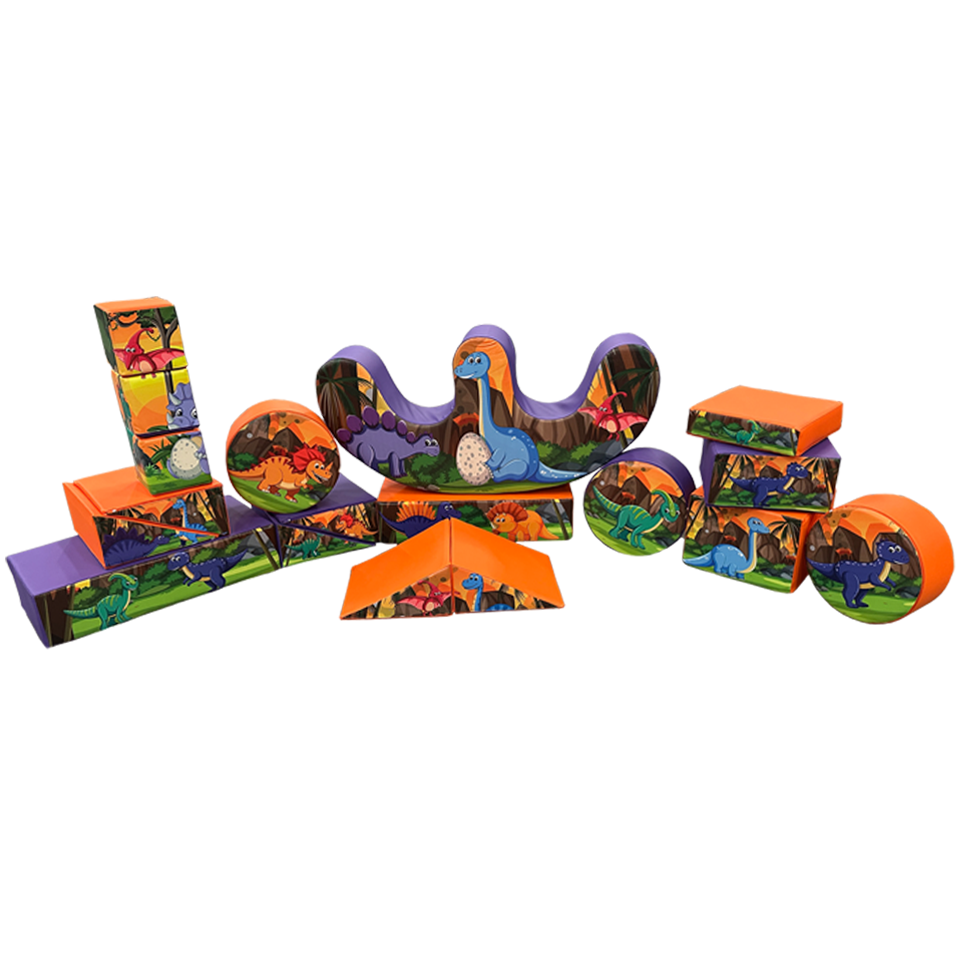 Soft Play Dinosaur Set