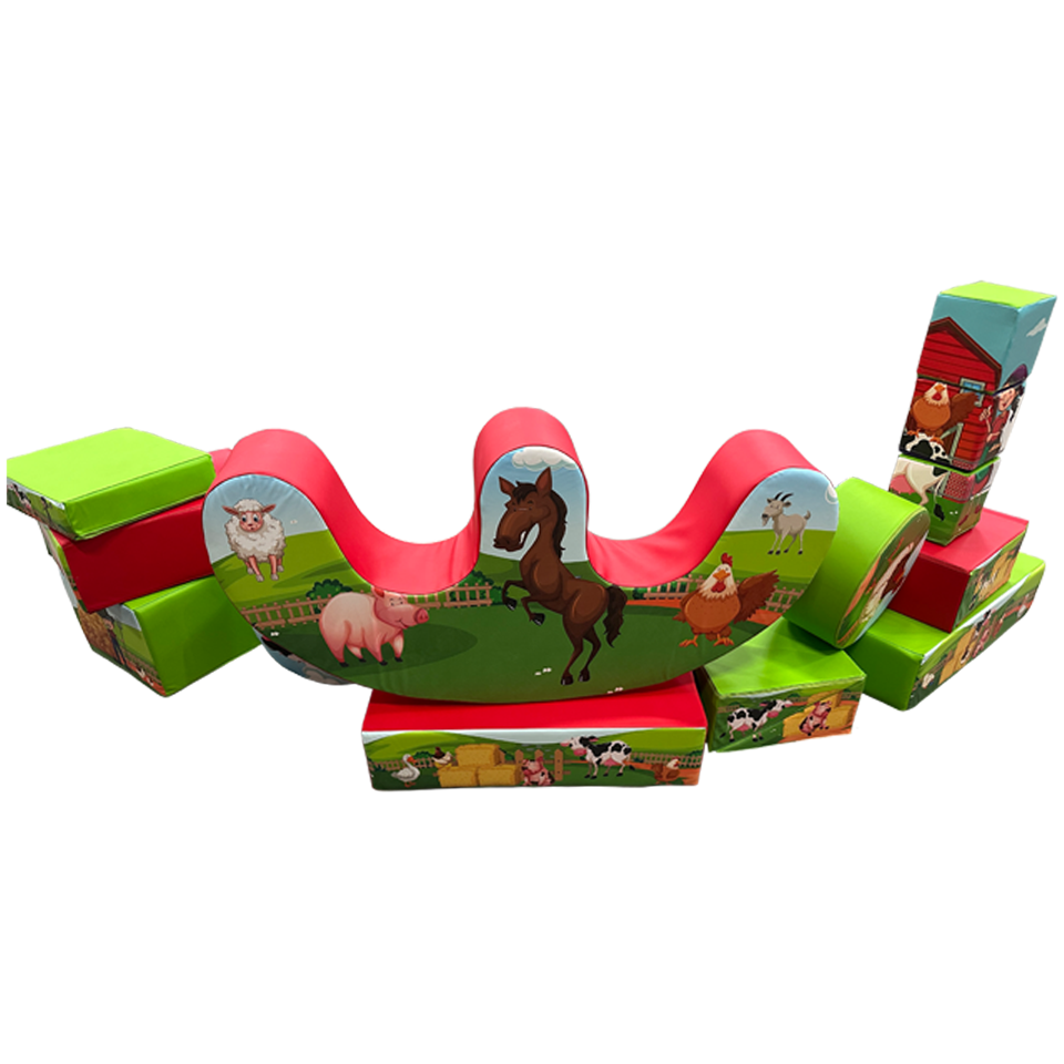 Soft Play Farm Set