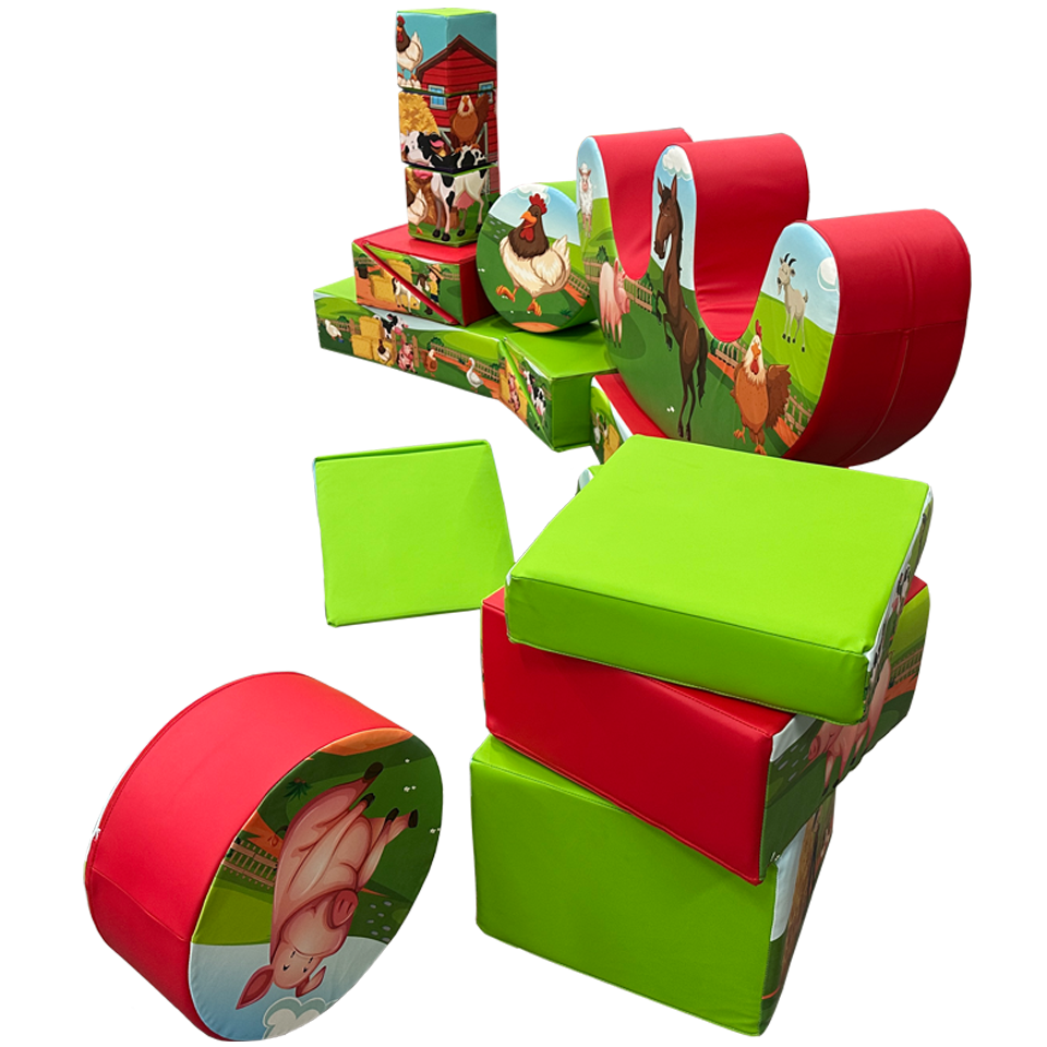 Soft Play Farm Set