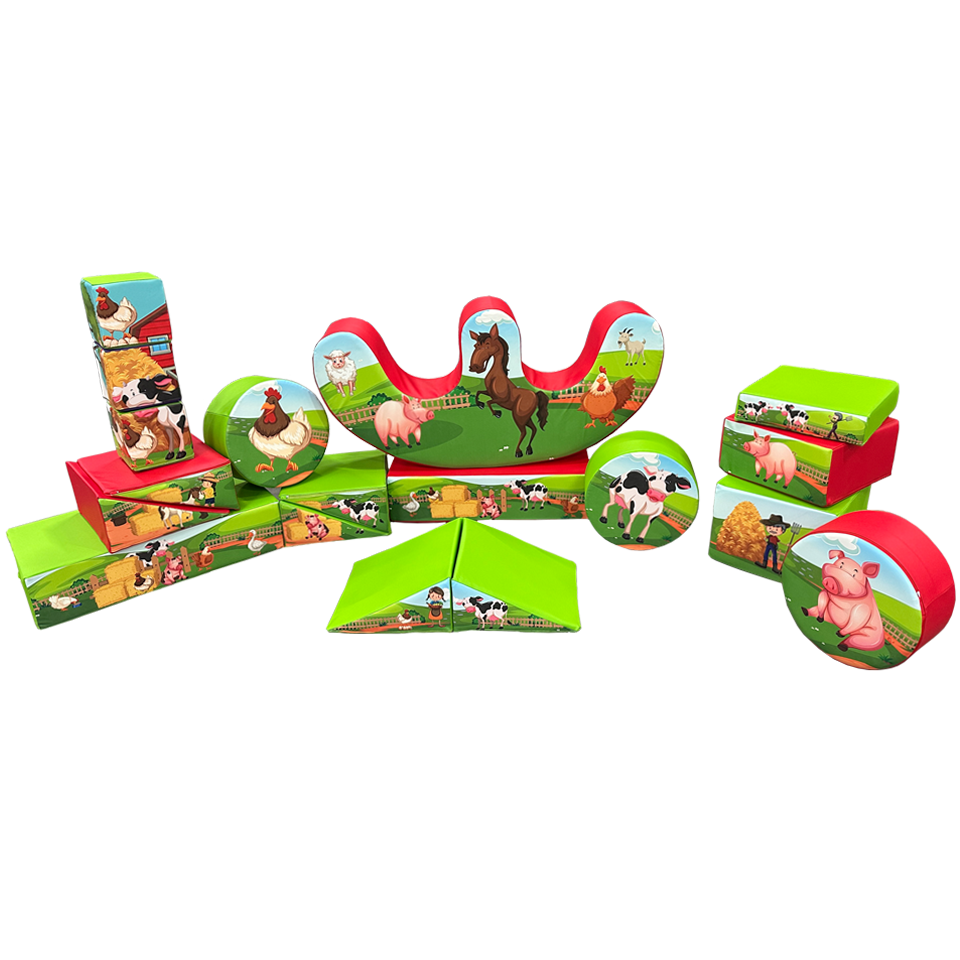 Soft Play Farm Set