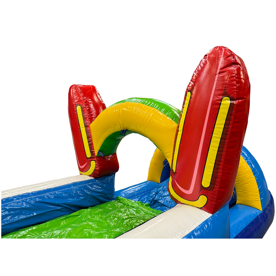 Belly Slide Surfing Shark