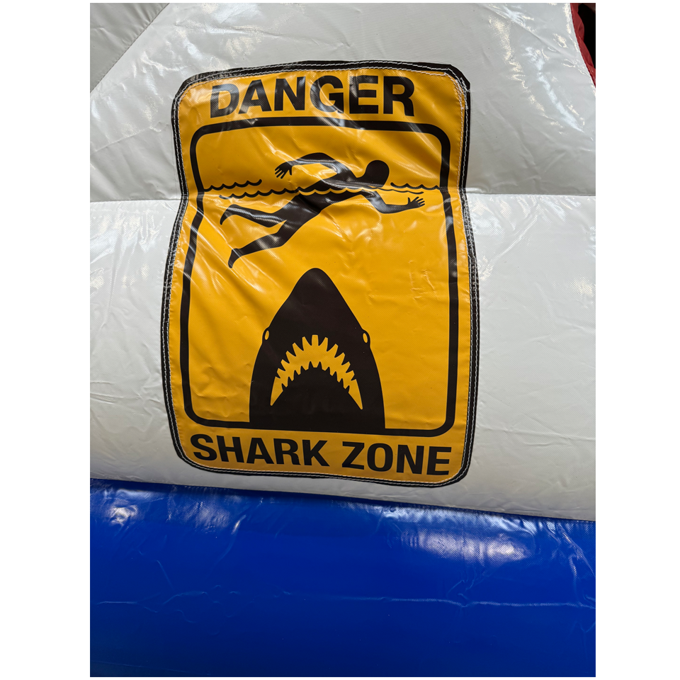 Belly Slide Surfing Shark
