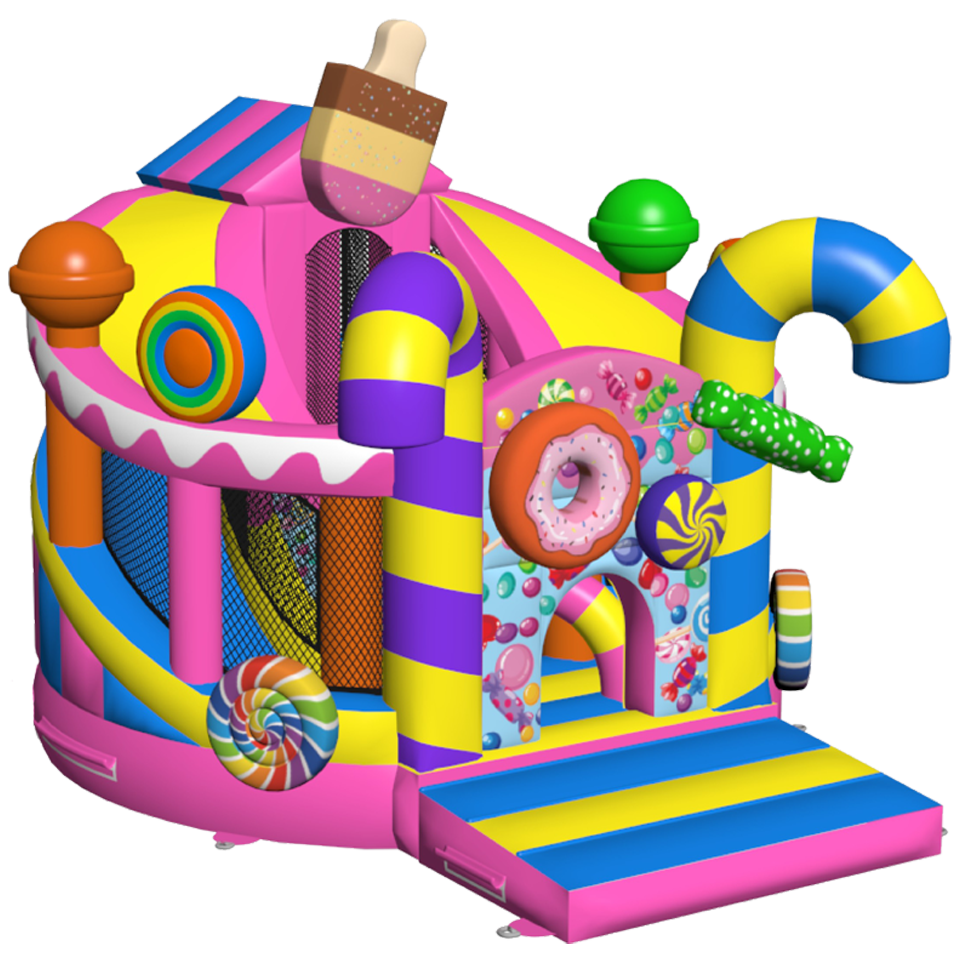 Twist N Slide Level Up Inflatable