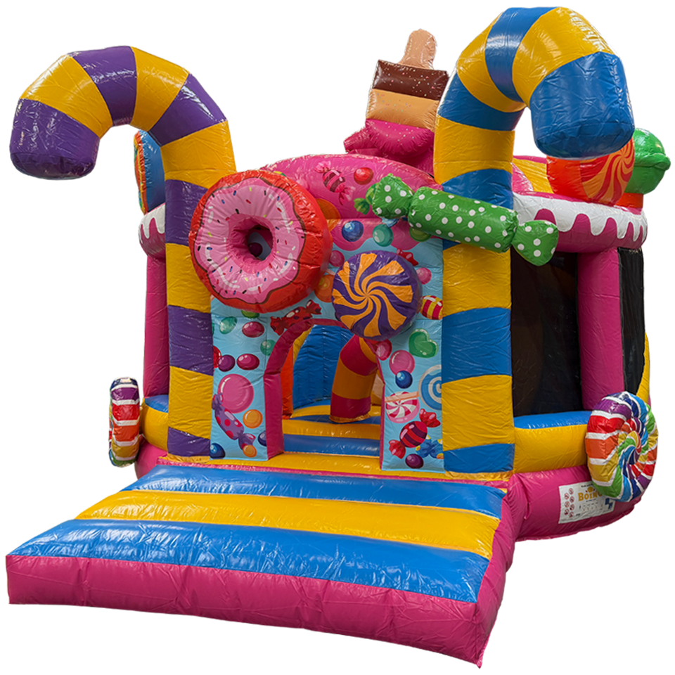 Twist N Slide Słodycze Dmuchany zamek