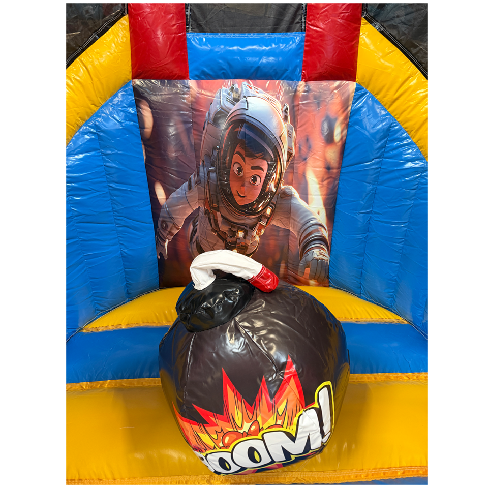 Twist N Slide Comic Inflatable