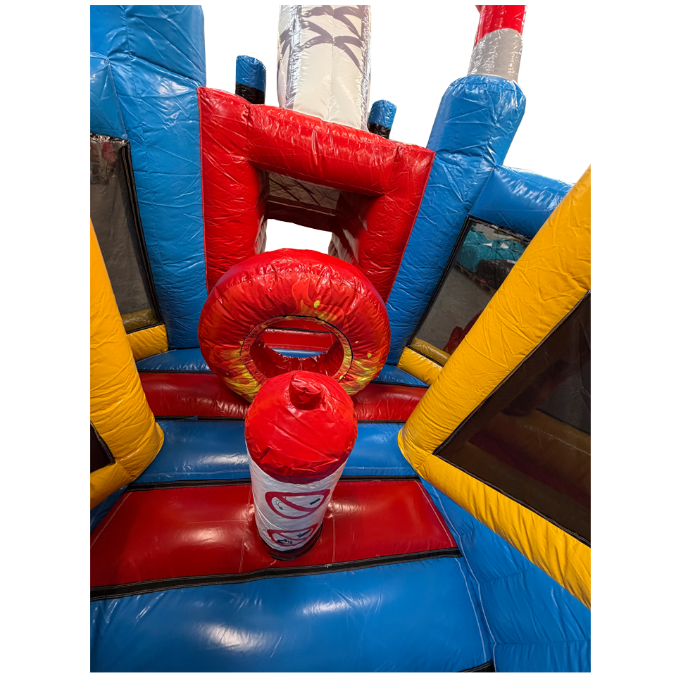 Twist N Slide Fire Brigade Inflatable