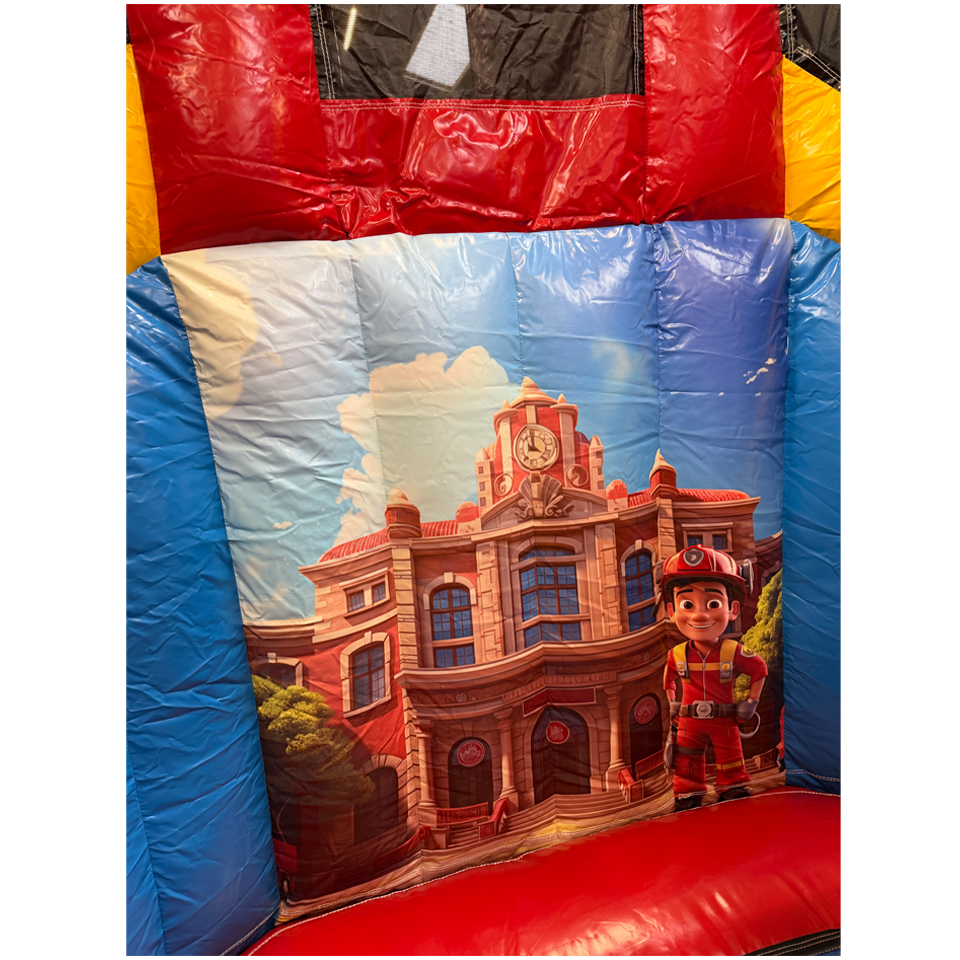 Twist N Slide Fire Brigade Inflatable