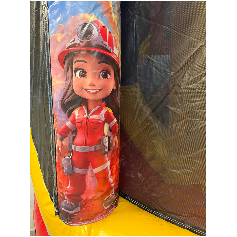 Twist N Slide Fire Brigade Inflatable