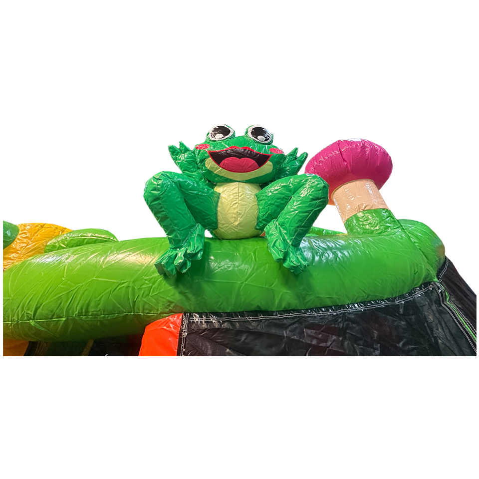 Twist N Slide Frog Inflatable