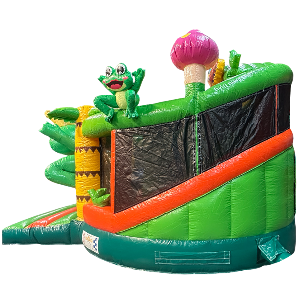 Twist N Slide Frog Inflatable