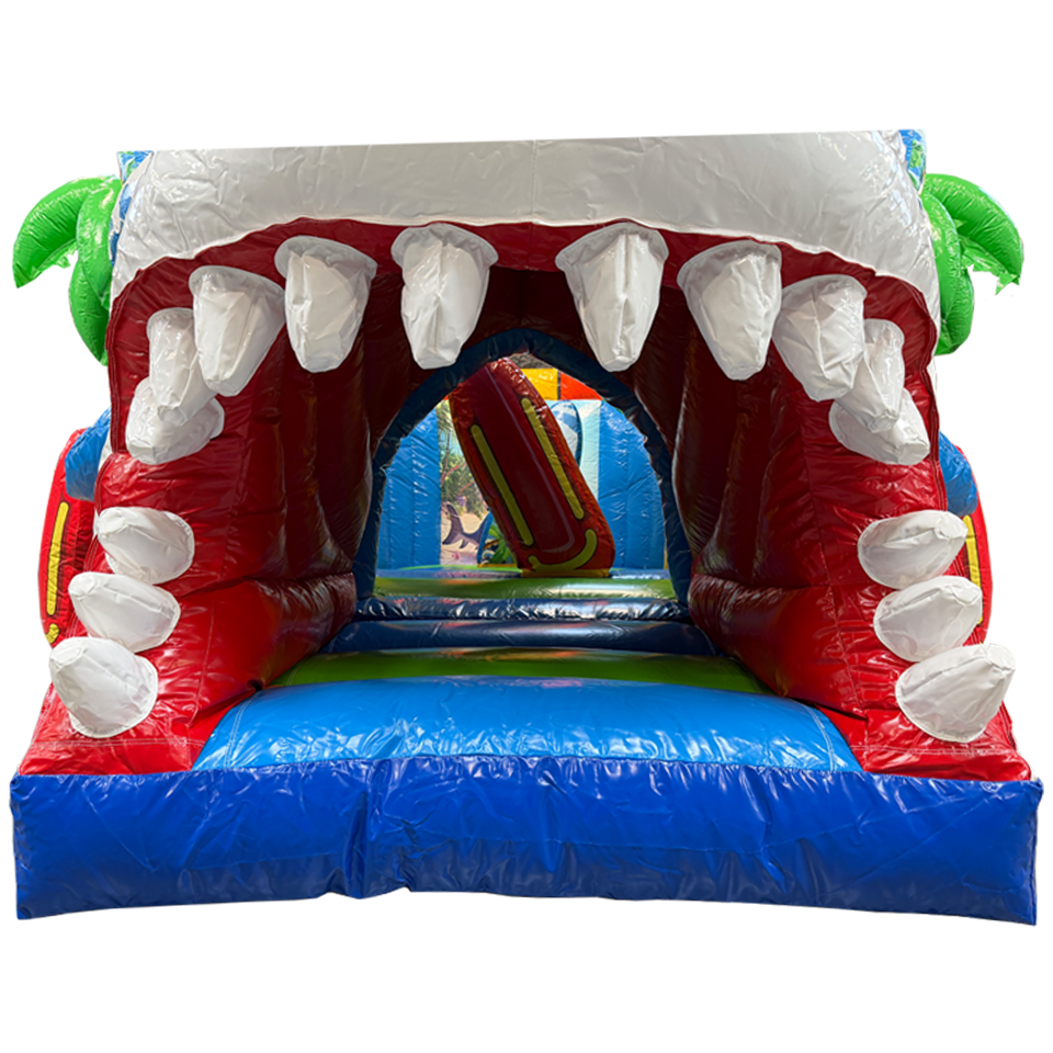 Twist N Slide Surfing Shark Inflatable