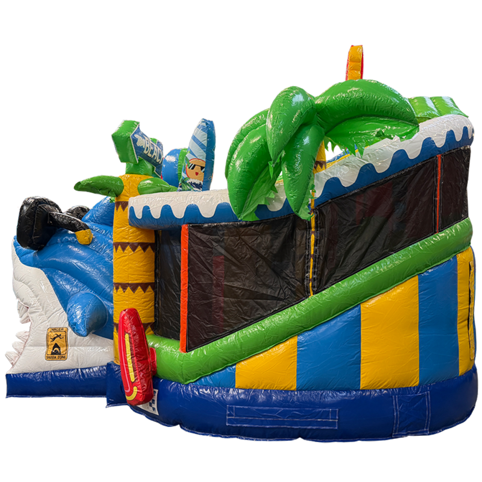 Twist N Slide Surfing Shark Inflatable