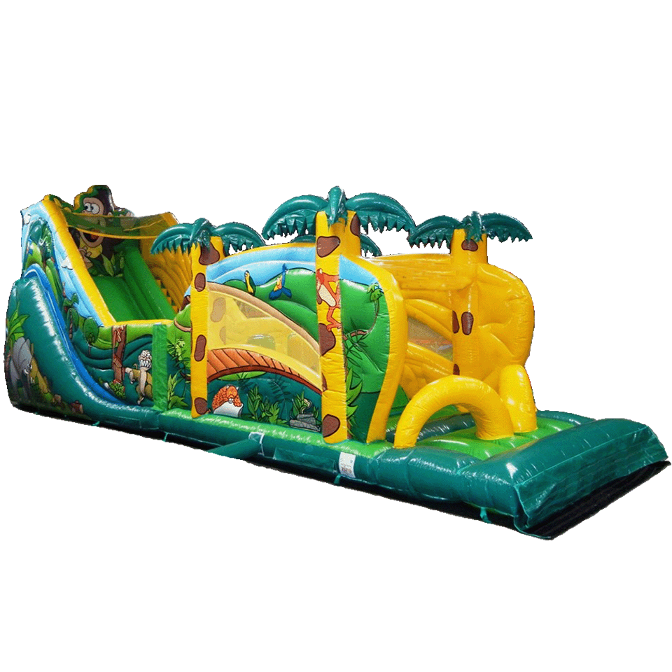 2-Part Gorilla Run with Inside Slide