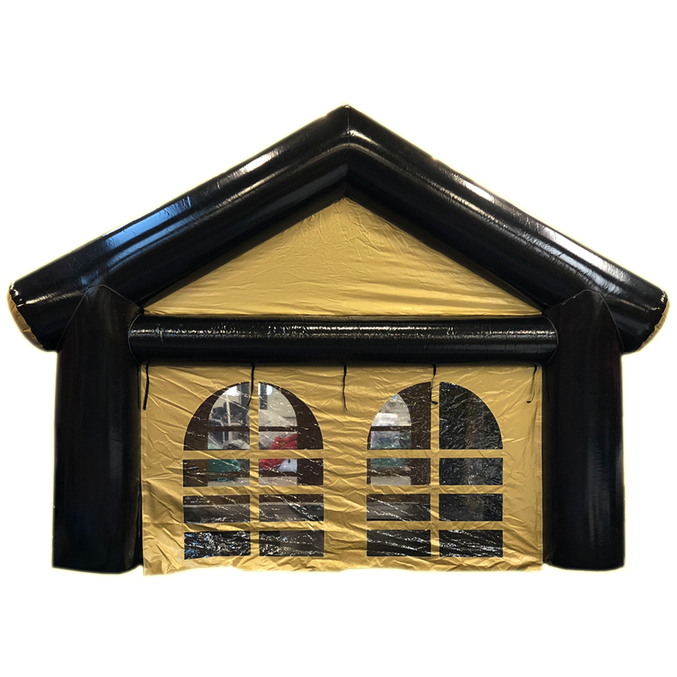 Black and Gold Tent