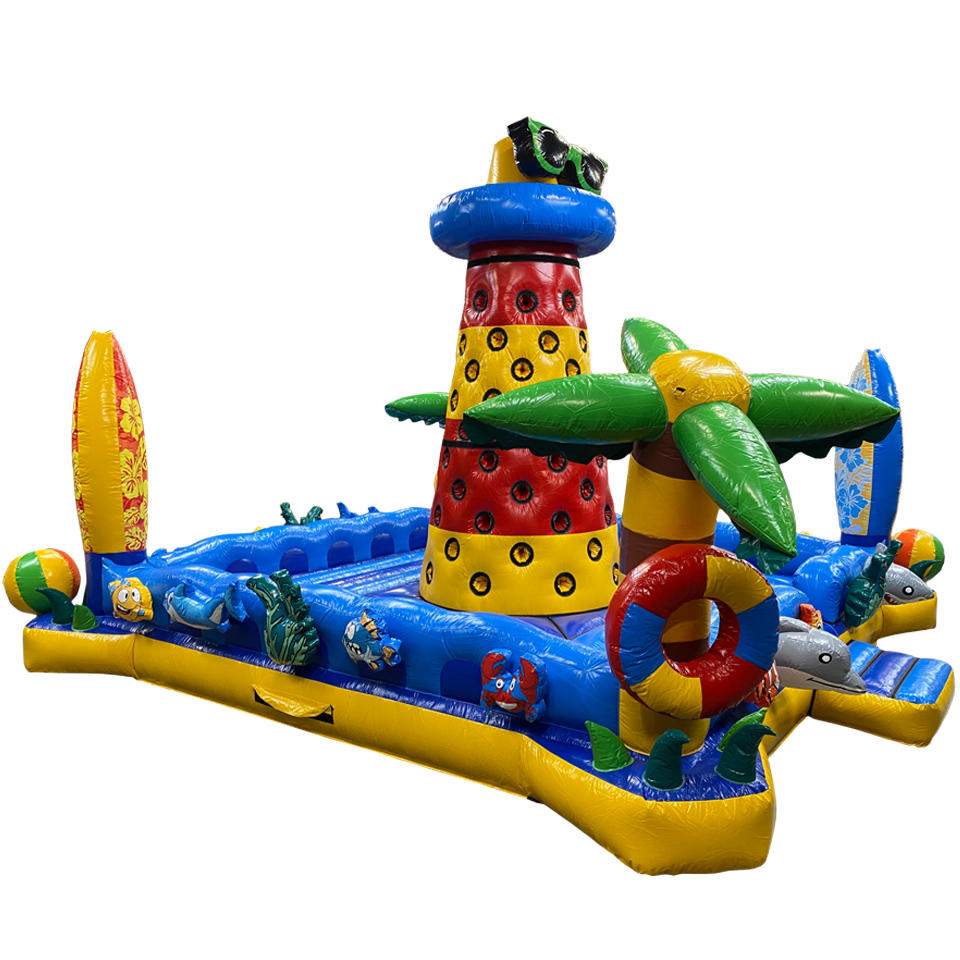 Tropical Beach Climbing Tower
