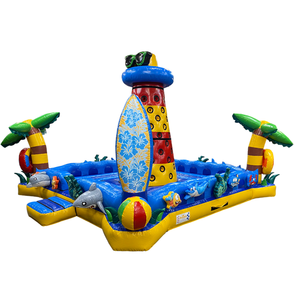 Tropical Beach Climbing Tower