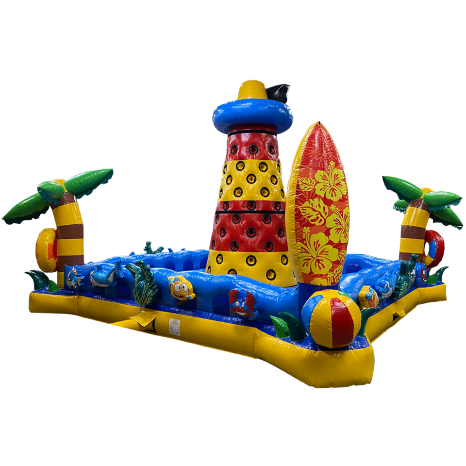 Tropical Beach Climbing Tower