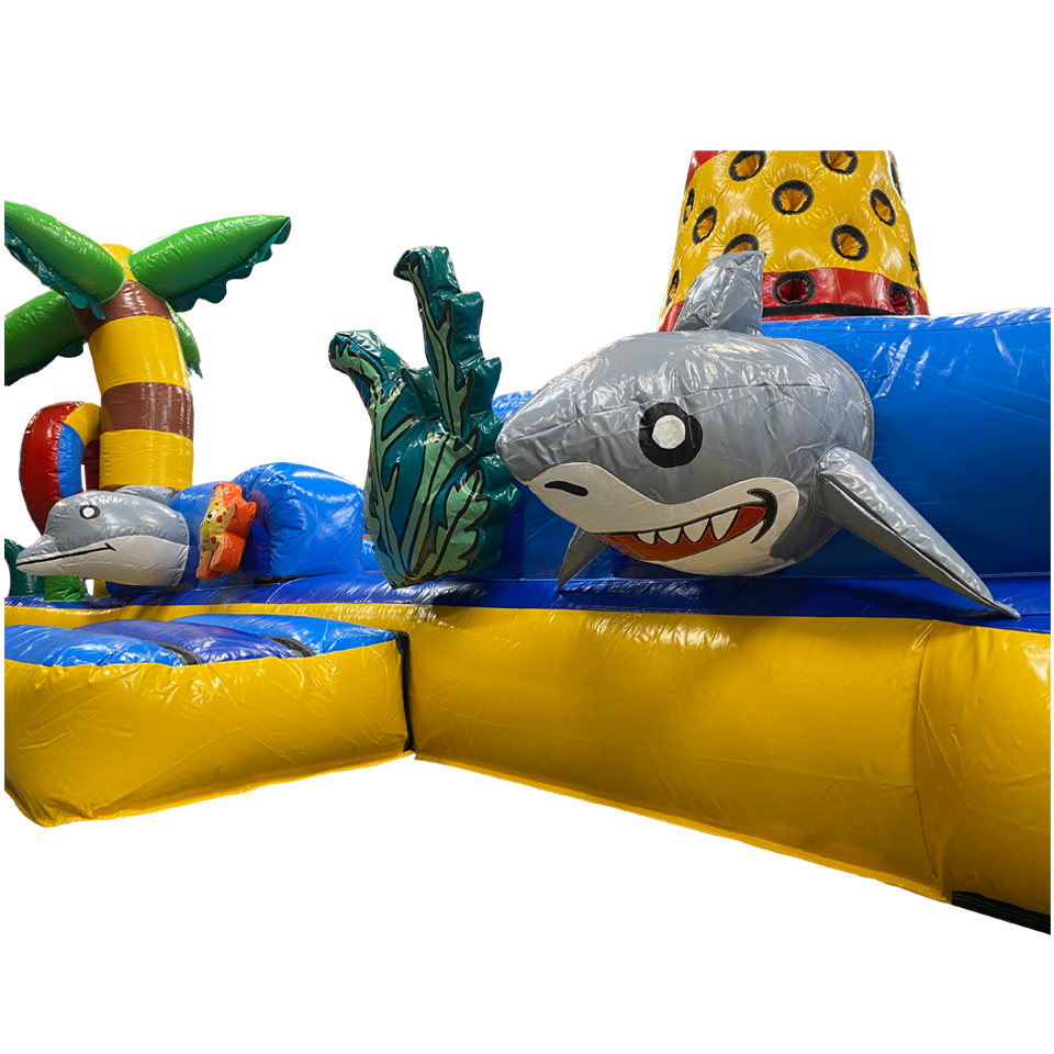 Tropical Beach Climbing Tower