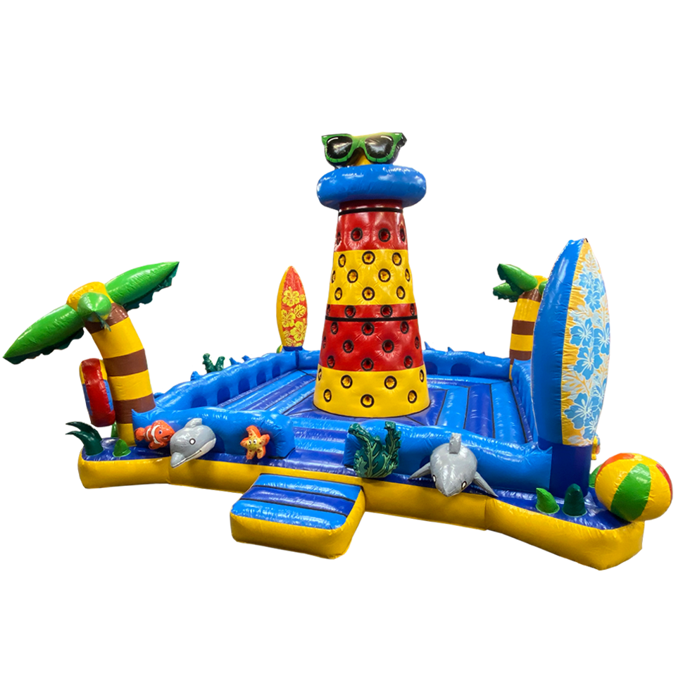 Tropical Beach Climbing Tower