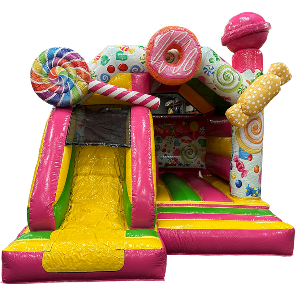 Combo Mini 3D Snoep springkasteel
