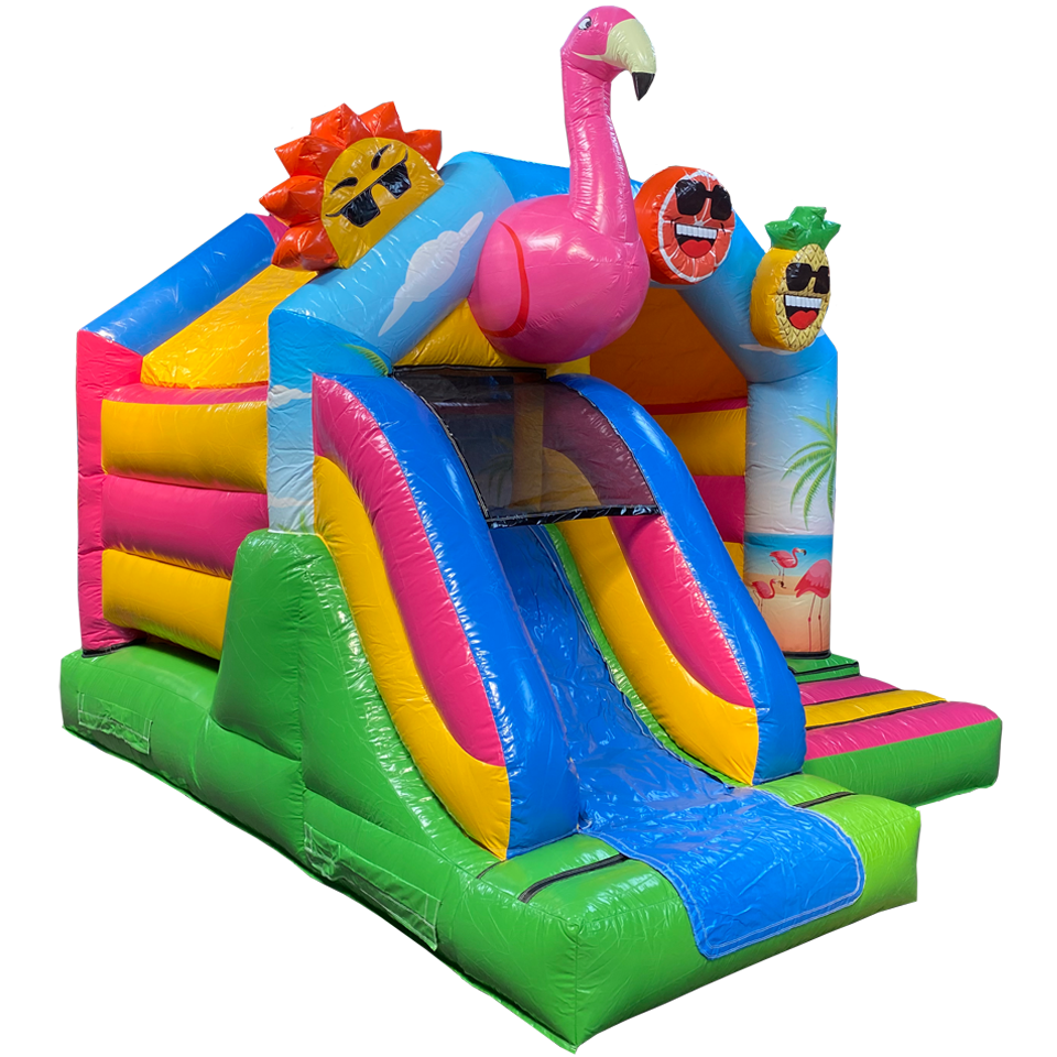 Flamingo springkasteel