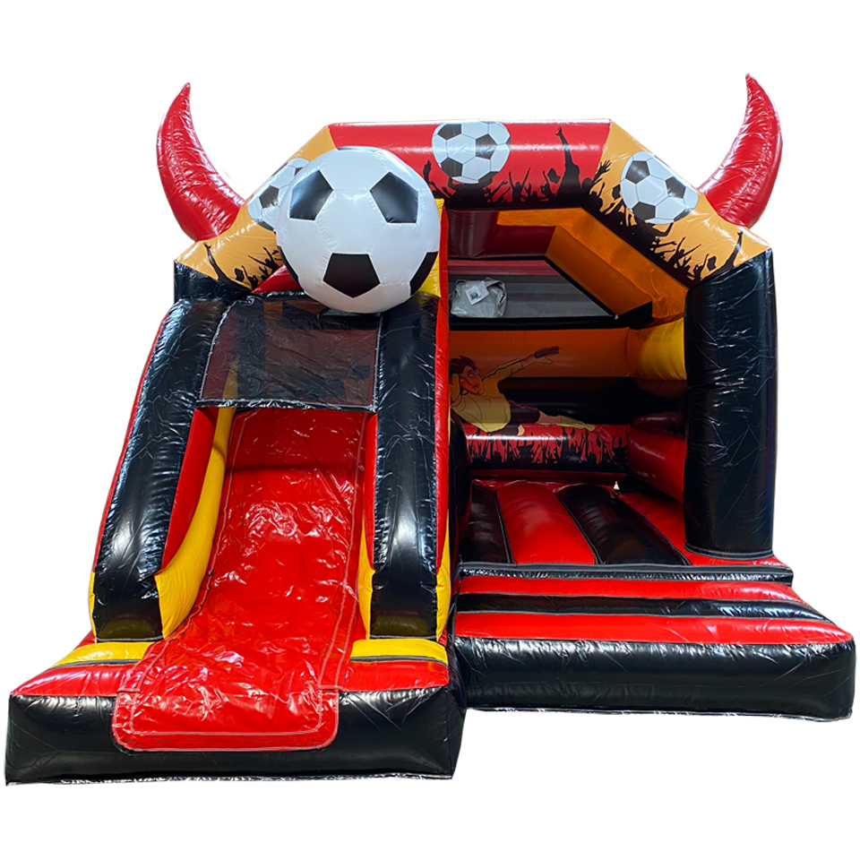Combo Mini 3D Voetbal springkasteel