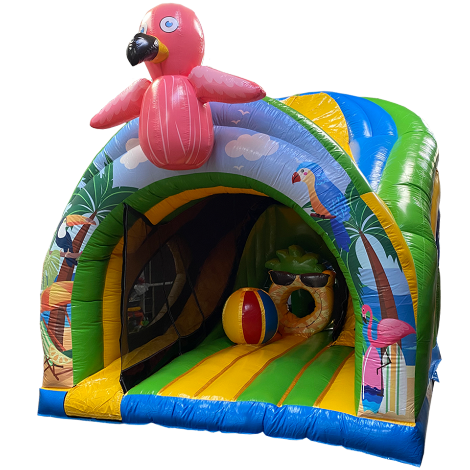 Curve Bounce N Slide Flamingo