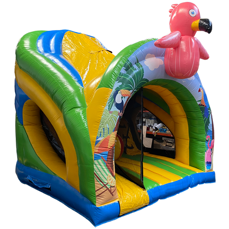Curve Bounce N Slide Flamingo