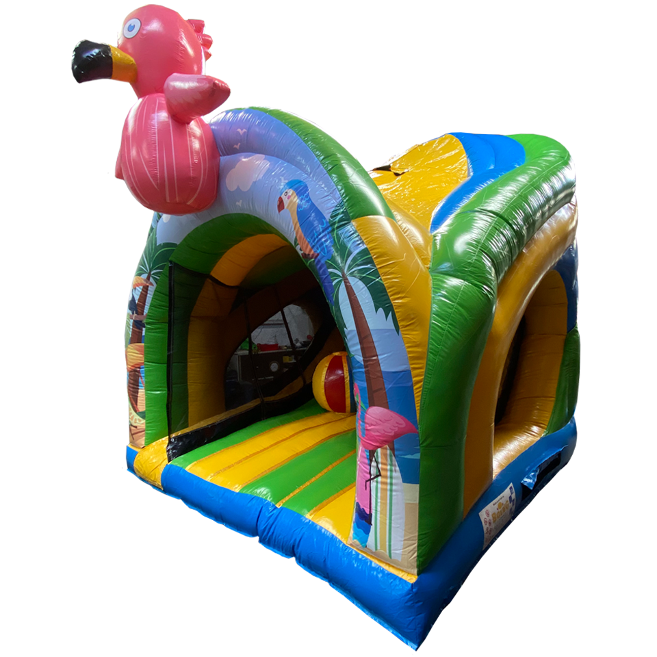 Curve Bounce N Slide Flamingo