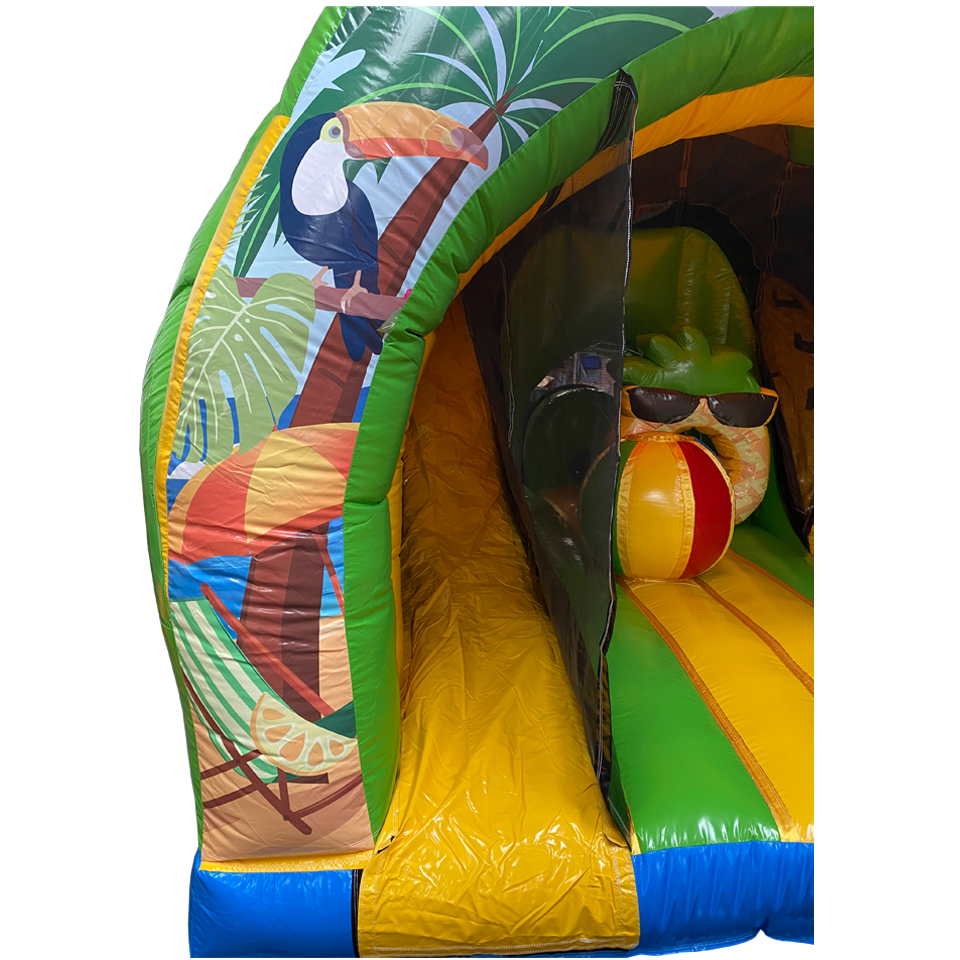 Curve Bounce N Slide Flamingo