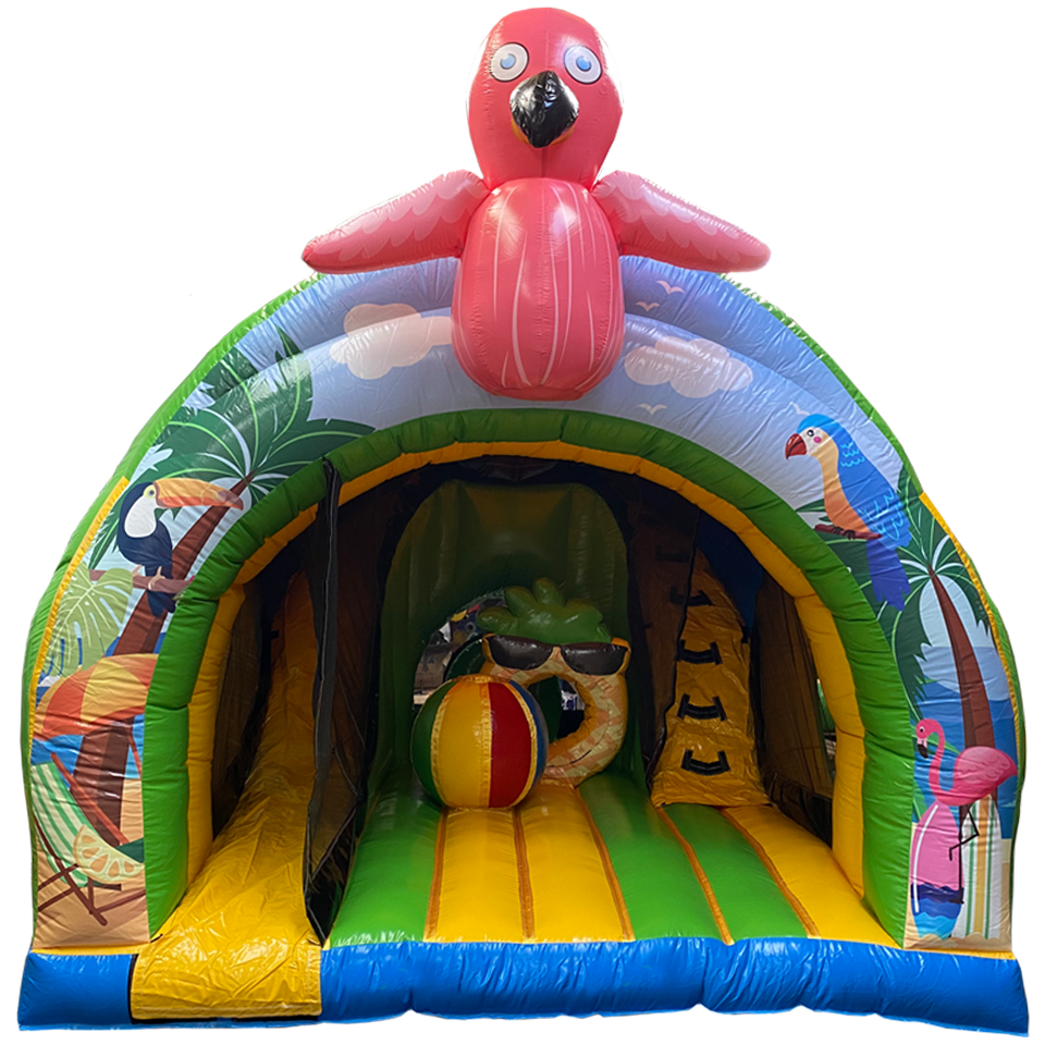 Curve Bounce N Slide Flamingo