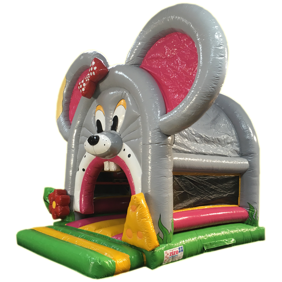 Front Play Midi Muis Springkasteel