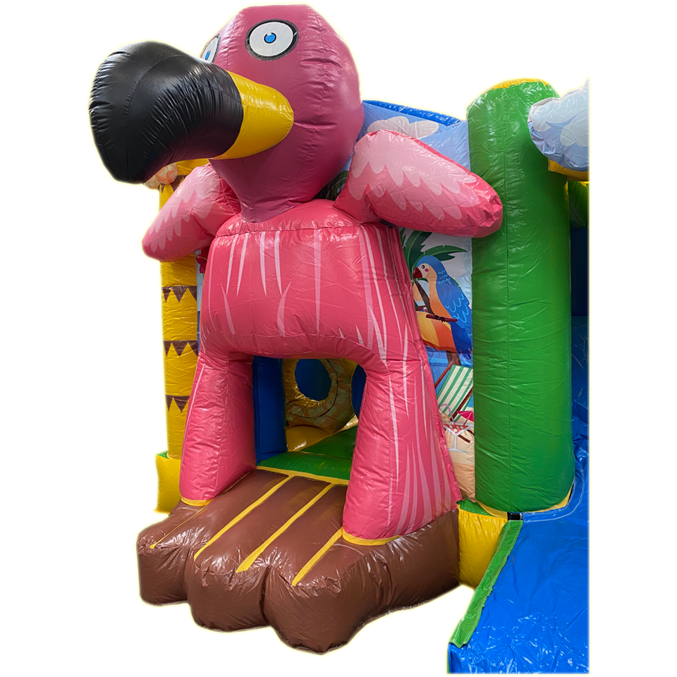 3D Flamingo
