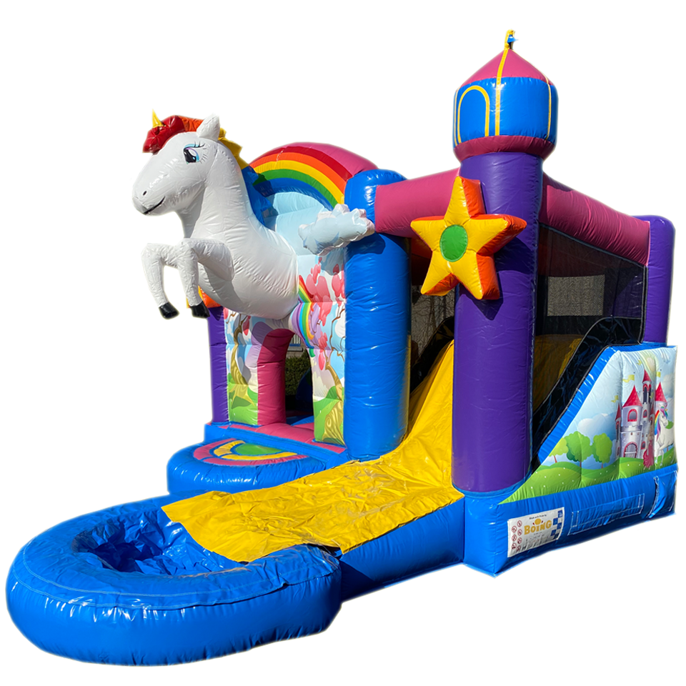 Multiplay Mini Unicorn Springkasteel